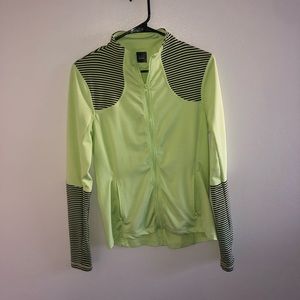 Green sports jacket